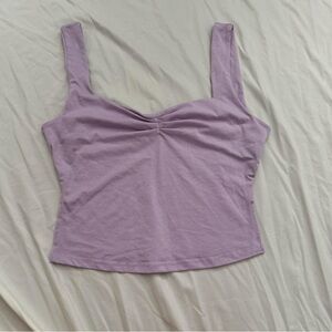 Amazon Purple Crop Top